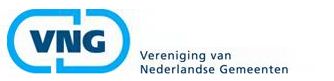 Het logo van De Vereniging van Nederlandse Gemeenten (VNG).